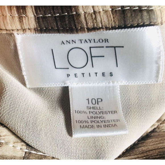 Ann Taylor Loft Petites * 100% Polyester * Size 10P * excellent condition - Picture 7 of 13